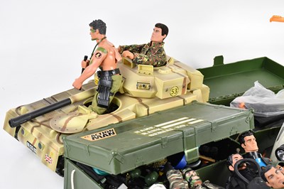 Lot 104 - ACTION MAN; a collection of figures, vehicles,...