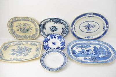 Lot 206 - Nine items of 19th century pottery including...