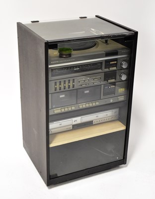 Lot 757 - A Sanyo stereo music system, model GXT210,...