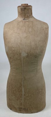 Lot 49 - A dress maker's mannequin body, 80 x 36cm, for...