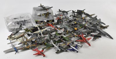 Lot 81 - A collection of die-cast and model planes.