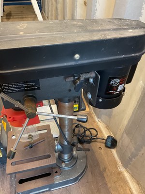 Lot 745 - Three pieces of woodworking equipment, to...