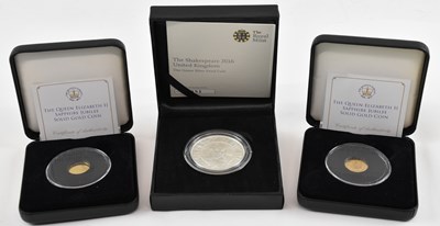 Lot 992 - JUBILEE MINT; two cased Queen Elizabeth II...