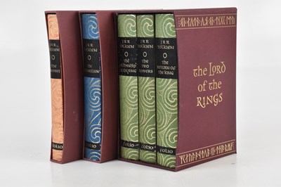 Lot 1101 - TOLKIEN (J.R.R), THE LORD OF THE RINGS, three...