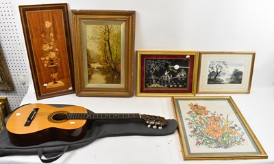 Lot 365 - An Encore acoustic guitar ENC36N made in...