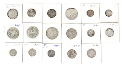 Lot 1041 - A collection of UK silver coinage from the...