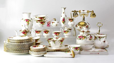 Lot 195 - ROYAL ALBERT; a quantity of 'Old Country Roses'...