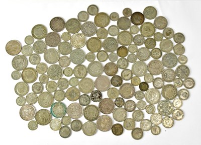 Lot 1047 - A collection of UK half-silver coinage,...