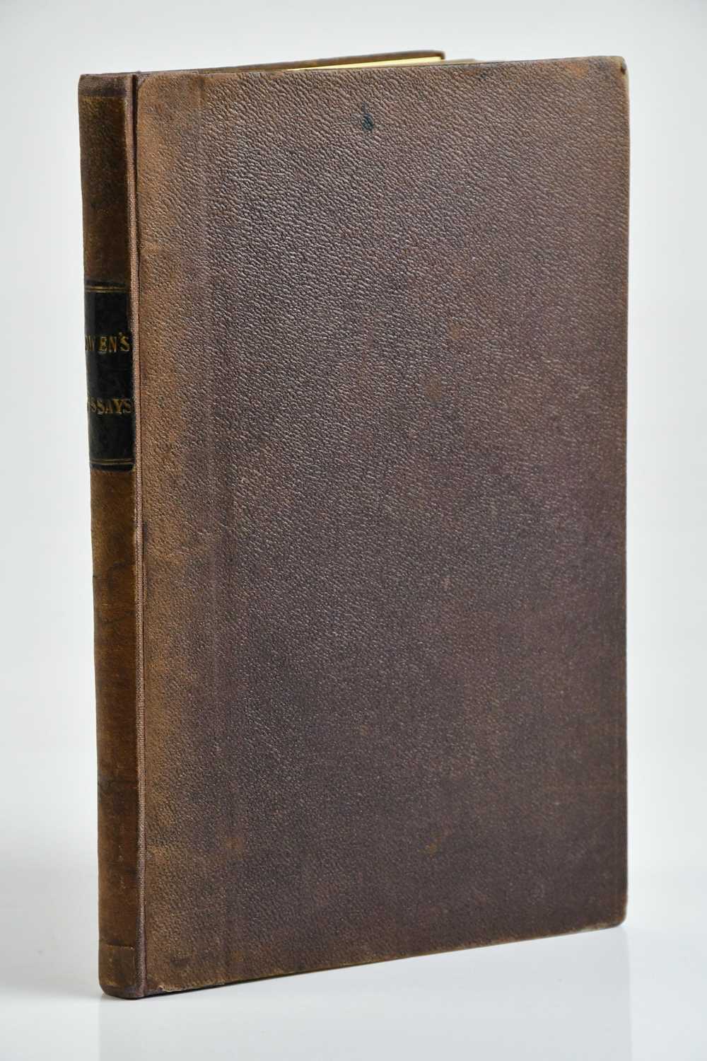 Lot 233 - OWEN (ROBERT), A NEW VIEW OF SOCIETY, OR...
