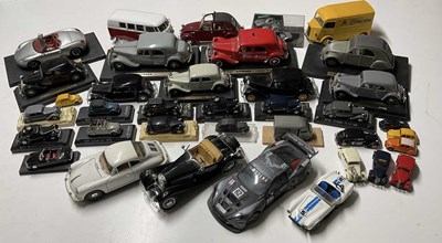 Lot 106 - SOLIDO AND BURAGO; European car collection,...