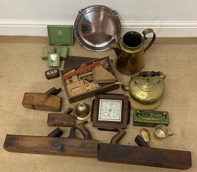 Lot 54 - Collectors' items including brass items,...