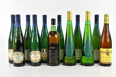 Lot 800 - RIESLING; twelve bottles of mixed including...