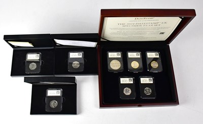 Lot 1018 - Four cased coin sets, comprising a '2021...