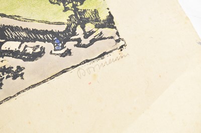 Lot 24 - EMMA BORMANN (Austrian, 1887-1974); pencil...