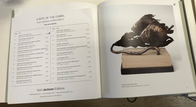 Lot 154 - KURT JACKSON; a unique bronze figure group, 'A...