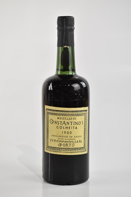 Lot 859 - PORT; a single bottle of Constantino's...