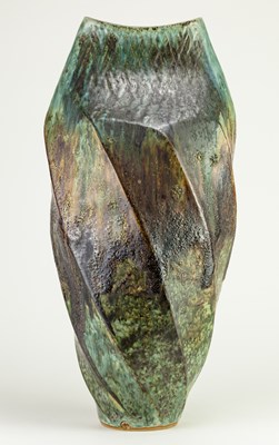 Lot 135 - CHRIS CARTER (born 1945); a tall faceted...