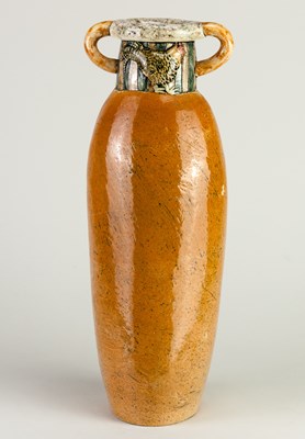 Lot 51 - ANNA LAMBERT (born 1957); a tall earthenware...