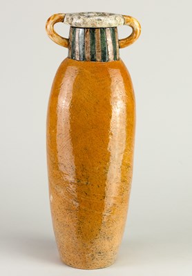 Lot 51 - ANNA LAMBERT (born 1957); a tall earthenware...