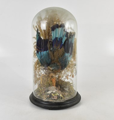 Lot 697 - TAXIDERMY; a late Victorian model of an Indian...