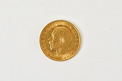 Lot 655 - A George V half sovereign, 1912.