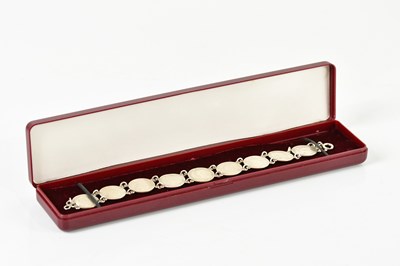 Lot 1769 - A bracelet formed of threepenny bit coins, all...