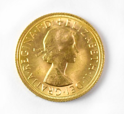 Lot 965 - An Elizabeth II full sovereign, 1968.