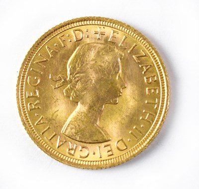 Lot 966 - An Elizabeth II full sovereign, 1968.