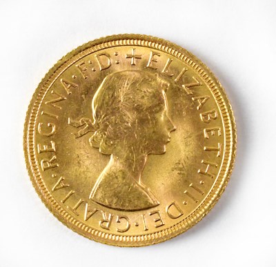 Lot 969 - An Elizabeth II full sovereign, 1968.