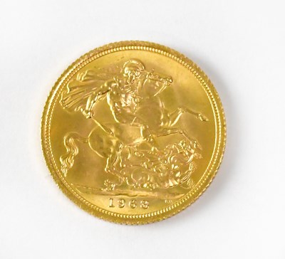 Lot 947 - An Elizabeth II full sovereign, 1968.