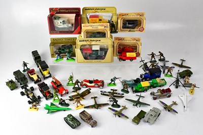 Lot 284 - Diecast vehicles to include Britain's, Corgi,...