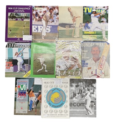 Lot 447 - A collection of approximately ten signed...