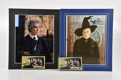 Lot 1071 - SPECIAL SIGNINGS; two Harry Potter photographs...