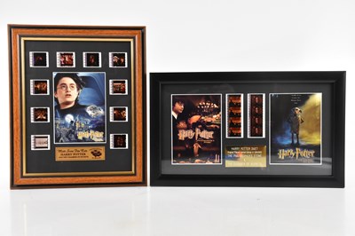 Lot 1090 - HARRY POTTER, two limited edition framed film...