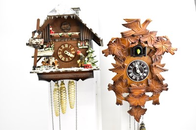 Lot 139 - Two modern cuckoo clocks (2).