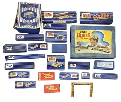 Lot 541 - HORNBY; a quantity of OO gauge railway,...