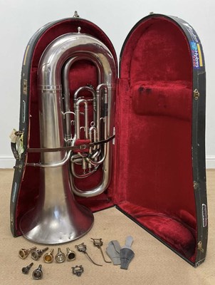 Lot 72 - BOOSEY & HAWKES; an Imperial tuba, cased,...