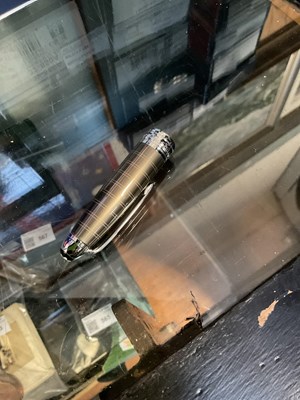 Lot 573 - MONTBLANC; a Meisterstuck Pix ballpoint pen,...