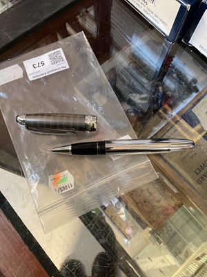 Lot 573 - MONTBLANC; a Meisterstuck Pix ballpoint pen,...