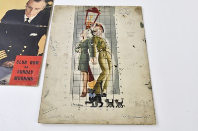 Lot 937 - DENIS MCLOUGHLIN (1918-2002); three original...