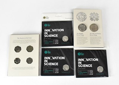 Lot 999 - THE ROYAL MINT; five packaged coin sets to...