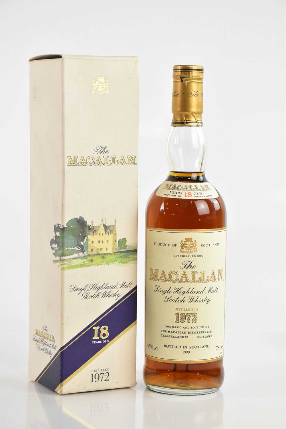 Lot 864 - WHISKY; ‘The Macallan’, one bottle of single