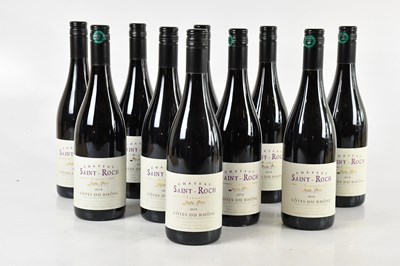 Lot 787 - RED WINE; ten bottles of Chateau Saint-Roch...