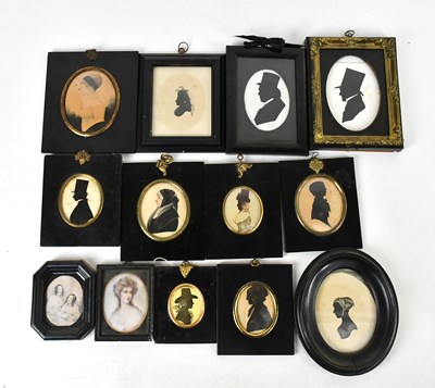 Lot 560 - A collection of 19th century portrait...