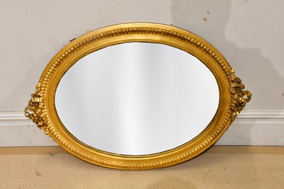 Lot 133 - Two decorative ornate gilt framed wall mirrors...