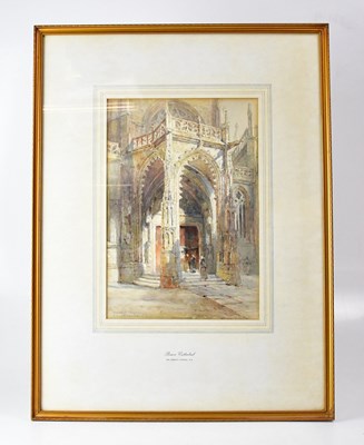 Lot 661 - SIR ERNEST GEORGE RA (1839-1922); watercolour,...