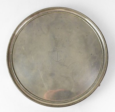 Lot 529 - HENRY CHAWNER; a George II hallmarked silver...