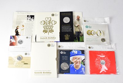 Lot 1003 - THE ROYAL MINT; six packaged coins comprising '...