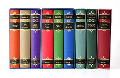 Lot 728 - FOLIO SOCIETY; Anthony Trollope titles and box...