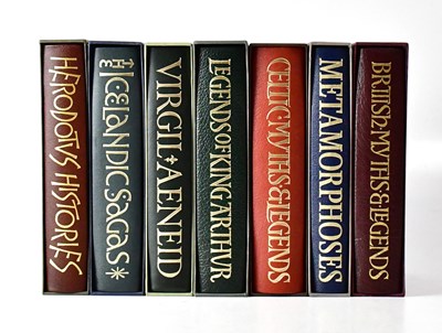 Lot 735 - FOLIO SOCIETY; seven titles relating to sagas...